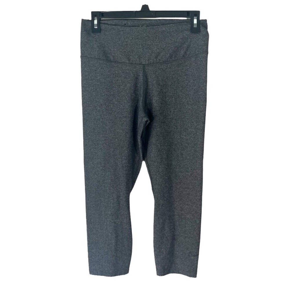 Nike Dri-Fit Girls Capri Leggings Workout Gym Gray Size L